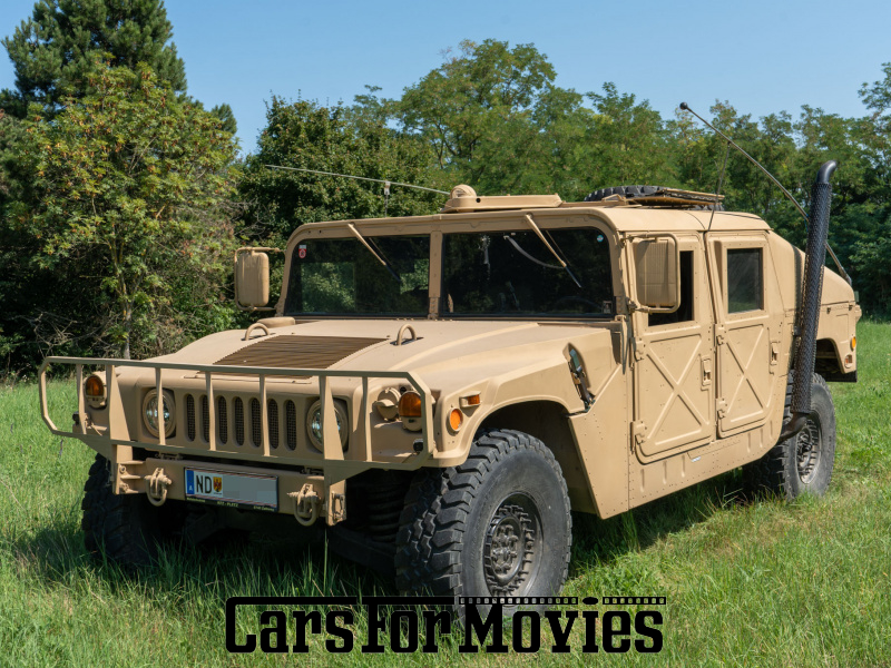 CarsForMovies | Hummer M998 Am Generall Humvee Hummer H1 Hmmwv Slantback 1989 USA Beige Grün Militärfahrzeug Geländewagen außerhalb von Deutschland 7417 